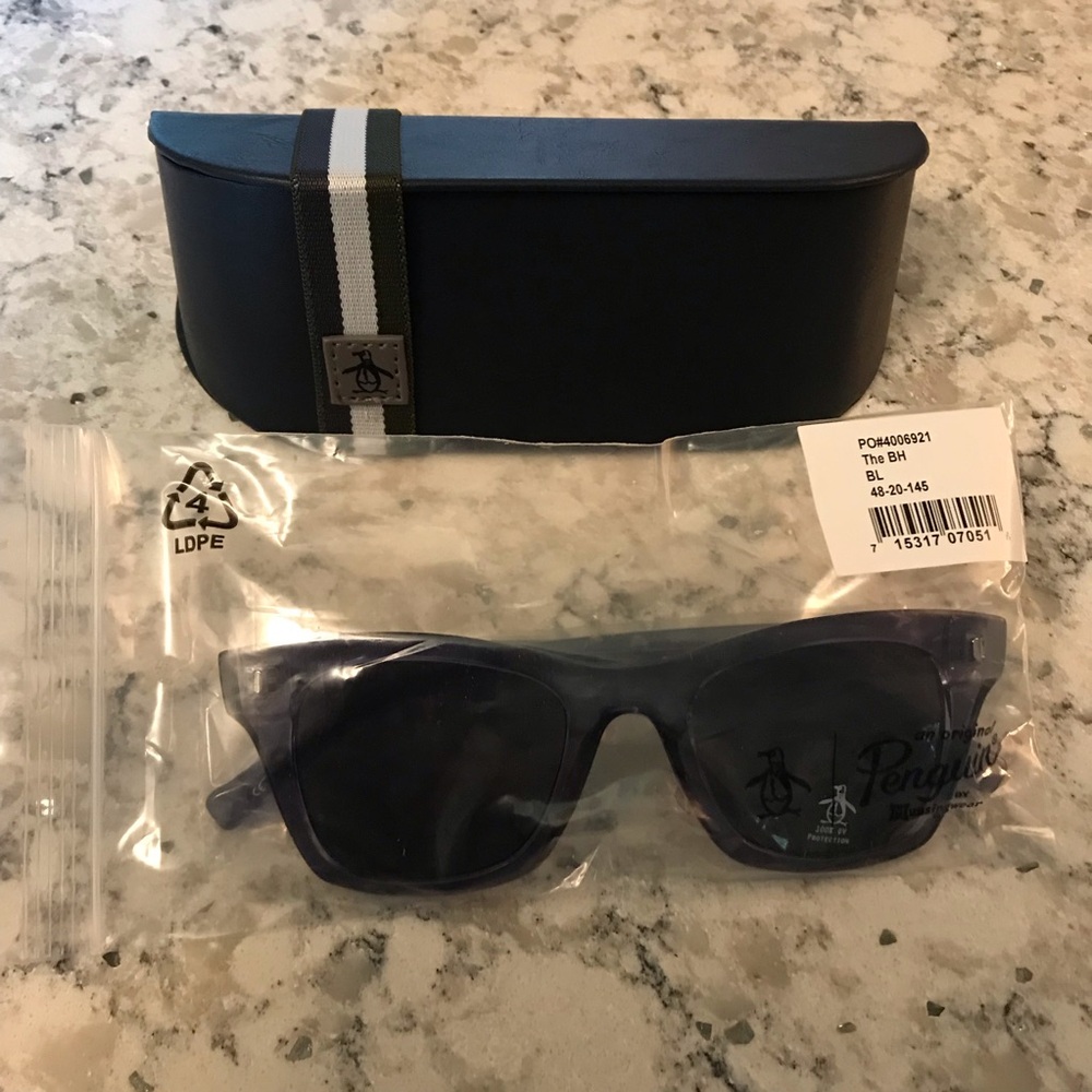 Original Penguin blue BH sunglasses - Picture 4 of 6